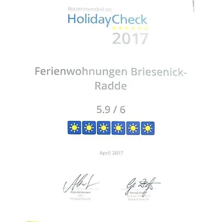 בית נופש Briesenick-radde Dike View *